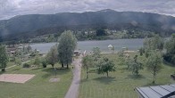 Archiv Foto Webcam Schluga: Campingplatz und Strandbad 13:00