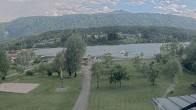 Archiv Foto Webcam Schluga: Campingplatz und Strandbad 17:00