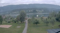 Archived image Webcam Schluga bathing beach and camping site 05:00