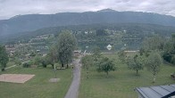Archived image Webcam Schluga bathing beach and camping site 07:00