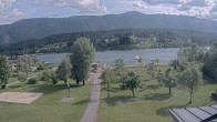 Archived image Webcam Schluga bathing beach and camping site 15:00