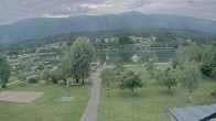 Archived image Webcam Schluga bathing beach and camping site 17:00
