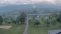Archived image Webcam Schluga bathing beach and camping site 05:00