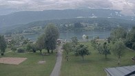Archived image Webcam Schluga bathing beach and camping site 07:00