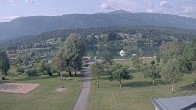 Archiv Foto Webcam Schluga: Campingplatz und Strandbad 07:00