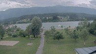 Archiv Foto Webcam Schluga: Campingplatz und Strandbad 09:00