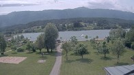 Archiv Foto Webcam Schluga: Campingplatz und Strandbad 11:00