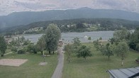 Archiv Foto Webcam Schluga: Campingplatz und Strandbad 17:00