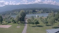 Archiv Foto Webcam Schluga: Campingplatz und Strandbad 09:00