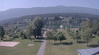 Archiv Foto Webcam Schluga: Campingplatz und Strandbad 09:00