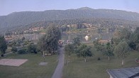 Archived image Webcam Schluga bathing beach and camping site 05:00