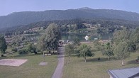 Archived image Webcam Schluga bathing beach and camping site 07:00