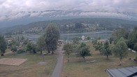 Archiv Foto Webcam Schluga: Campingplatz und Strandbad 07:00