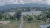 Archiv Foto Webcam Schluga: Campingplatz und Strandbad 13:00