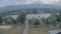Archiv Foto Webcam Schluga: Campingplatz und Strandbad 15:00