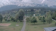 Archiv Foto Webcam Schluga: Campingplatz und Strandbad 09:00
