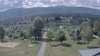 Archived image Webcam Schluga bathing beach and camping site 11:00
