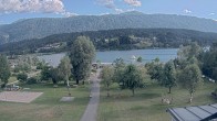 Archiv Foto Webcam Schluga: Campingplatz und Strandbad 17:00