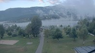 Archived image Webcam Schluga bathing beach and camping site 05:00