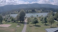 Archived image Webcam Schluga bathing beach and camping site 11:00