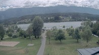 Archiv Foto Webcam Schluga: Campingplatz und Strandbad 13:00