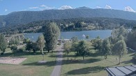 Archiv Foto Webcam Schluga: Campingplatz und Strandbad 17:00