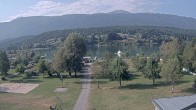 Archiv Foto Webcam Schluga: Campingplatz und Strandbad 09:00