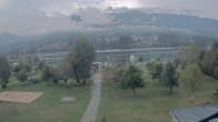 Archiv Foto Webcam Schluga: Campingplatz und Strandbad 08:00