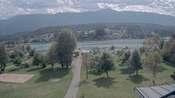 Archiv Foto Webcam Schluga: Campingplatz und Strandbad 13:00