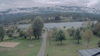 Archiv Foto Webcam Schluga: Campingplatz und Strandbad 13:00