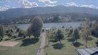 Archiv Foto Webcam Schluga: Campingplatz und Strandbad 13:00