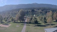 Archiv Foto Webcam Schluga: Campingplatz und Strandbad 09:00