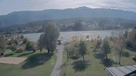 Archiv Foto Webcam Schluga: Campingplatz und Strandbad 13:00