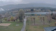 Archiv Foto Webcam Schluga: Campingplatz und Strandbad 07:00