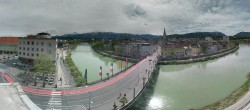 Archived image Webcam Panoramic view of Villach 13:00