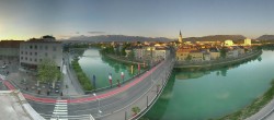 Archived image Webcam Panoramic view of Villach 05:00