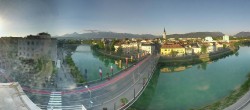 Archived image Webcam Panoramic view of Villach 06:00