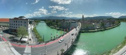 Archived image Webcam Panoramic view of Villach 13:00