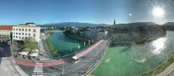 Archived image Webcam Panoramic view of Villach 17:00