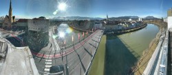 Archived image Webcam Panoramic view of Villach 09:00