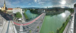 Archived image Webcam Panoramic view of Villach 17:00