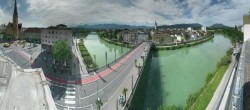 Archived image Webcam Panoramic view of Villach 09:00