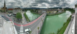 Archived image Webcam Panoramic view of Villach 13:00