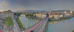 Archived image Webcam Panoramic view of Villach 05:00