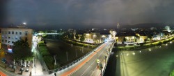 Archived image Webcam Panoramic view of Villach 23:00