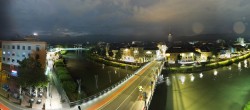 Archived image Webcam Panoramic view of Villach 01:00