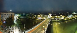 Archived image Webcam Panoramic view of Villach 01:00