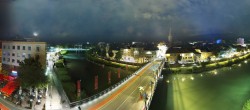 Archived image Webcam Panoramic view of Villach 01:00
