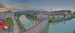 Archived image Webcam Panoramic view of Villach 05:00