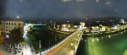Archived image Webcam Panoramic view of Villach 01:00